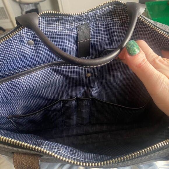 Jack Spade New York grey laptop bag - Picture 10 of 11